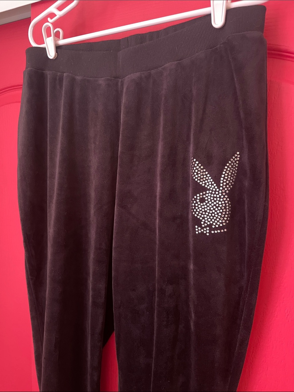 PLAYBOY VELOUR PANTS - NEW - Picture 5 of 10